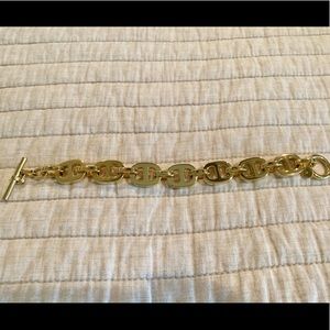 Michael Kors Gold Tone Chain Link Bracelet